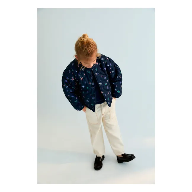 Jean Baggy Coton Bio | Ecru