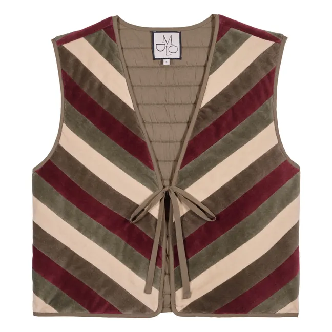 Vera Sleeveless Jacket | Khaki