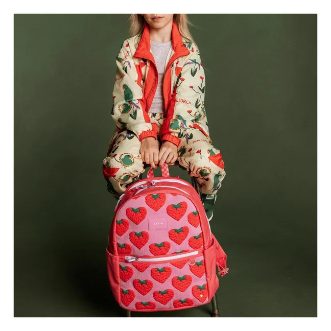 Rucksack Kane Strawberries | Rosa