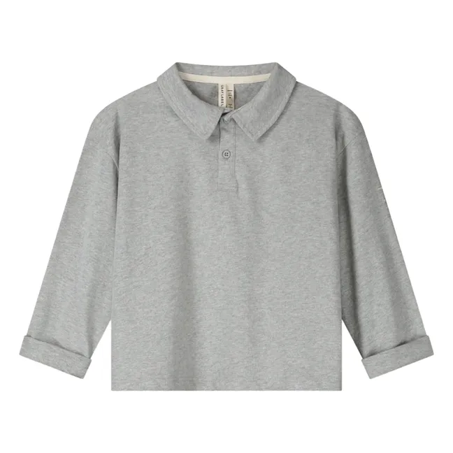 Polo de algodón ecológico | Gris