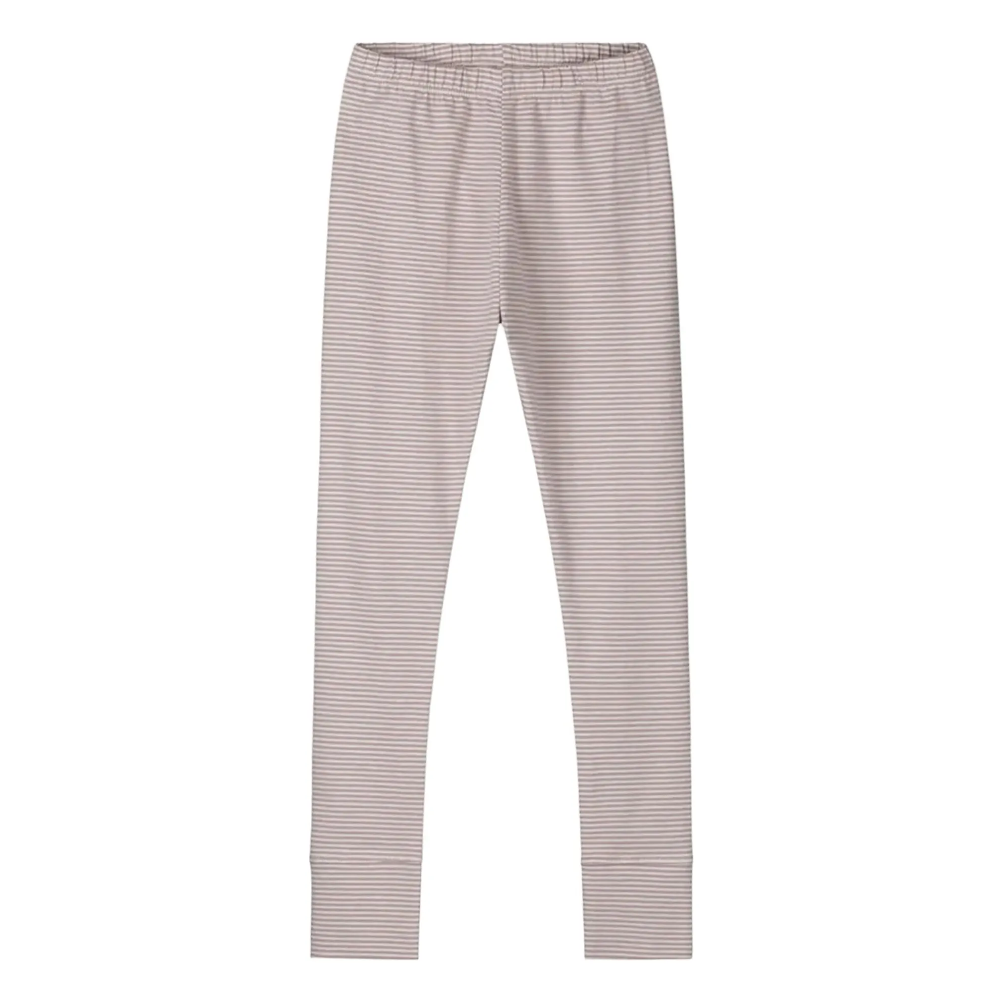 Gray Label Mauve Striped Legging Mini Organic Cotton