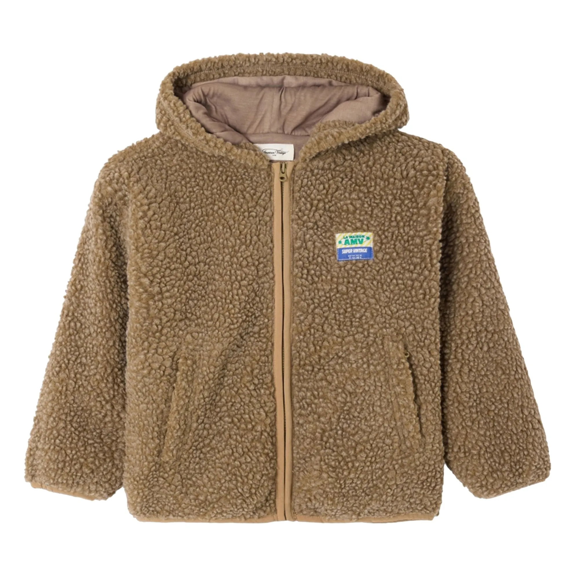 American Vintage Coffee Hoktown Sherpa Hooded Jacket