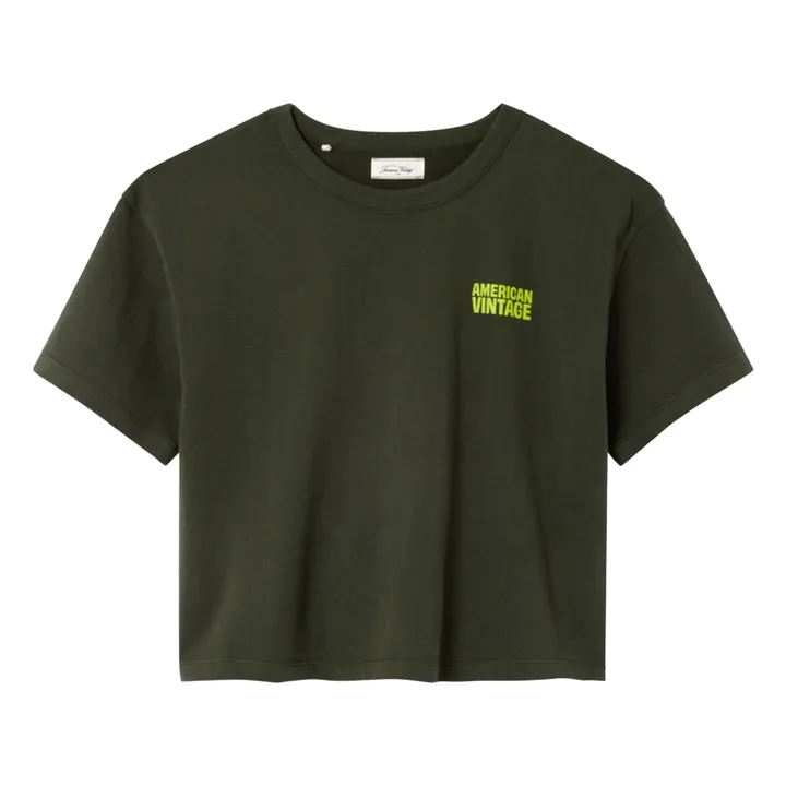 T-shirt Ykobow Loose | Vert kaki- Image produit n°0