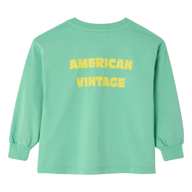 T-shirt Manches Longues Fizvalley Raquette | Vert