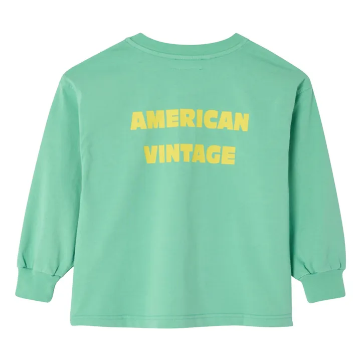 T-shirt Manches Longues Fizvalley Raquette | Vert- Image produit n°1