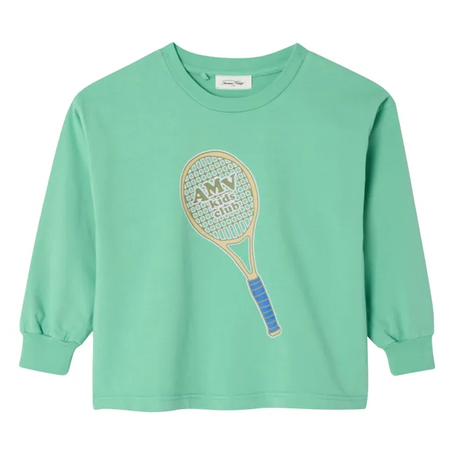 Fizvalley Schläger Langarm T-Shirt | Grün