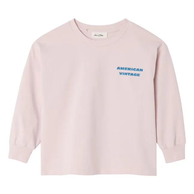 T-shirt Manches Longues Fizvalley Have A Breaky | Rose