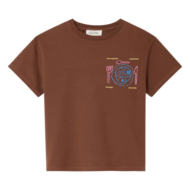 Fizvalley Dinner T-shirt | Brown
