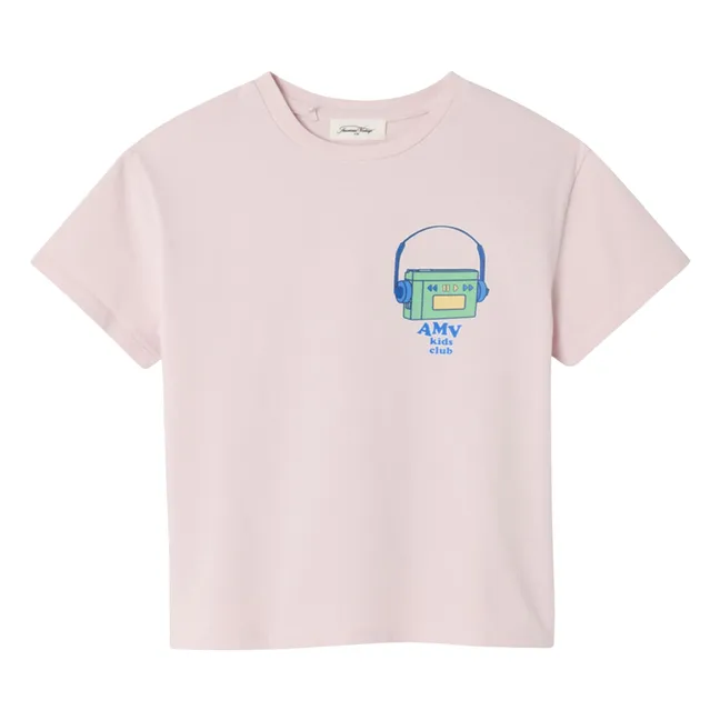 T-shirt Fizvalley Radio | Rose