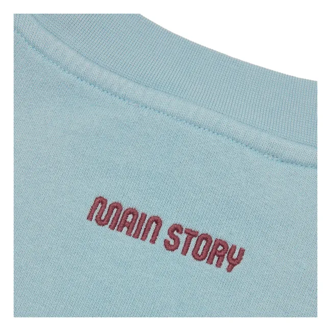 Bubble Sweat Algodón orgánico | Azul Claro