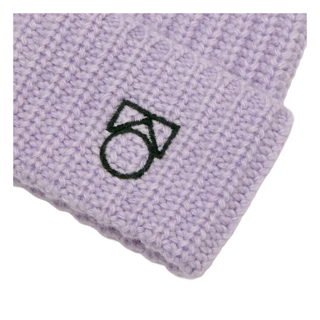 Bonnet Logo Laine | Lilas