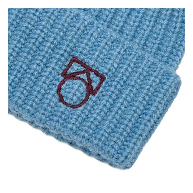 Bonnet Logo Laine | Bleu