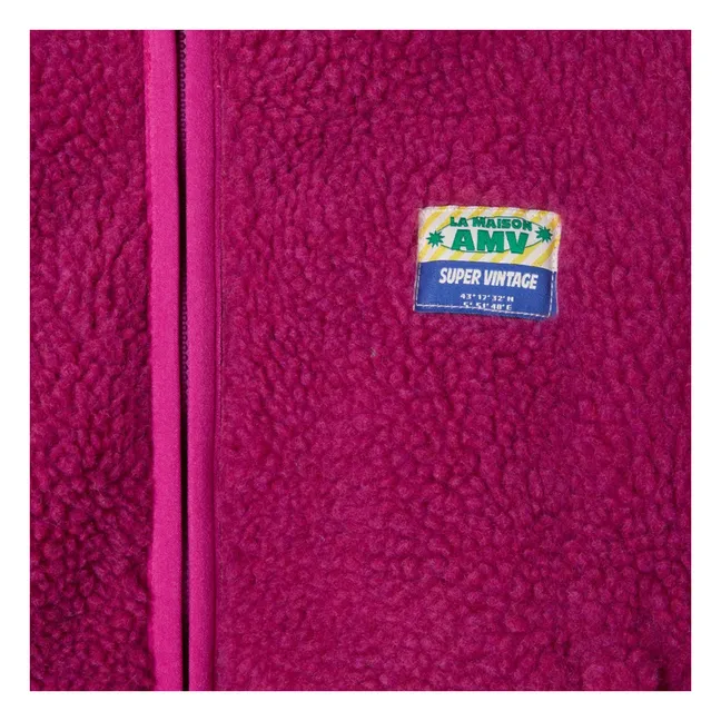 Chaqueta con capucha Sherpa Hoktown | Rosa Fushia