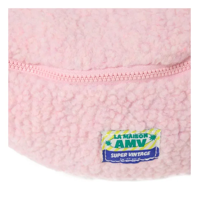 Sac Banane Façon Sherpa Hoktown | Rose fuschia