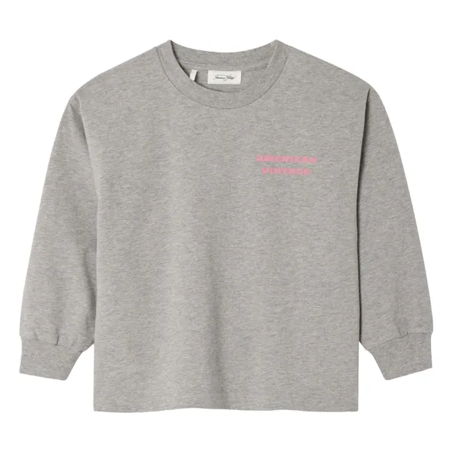 Fizvalley Games Long Sleeve T-Shirt | Heather grey