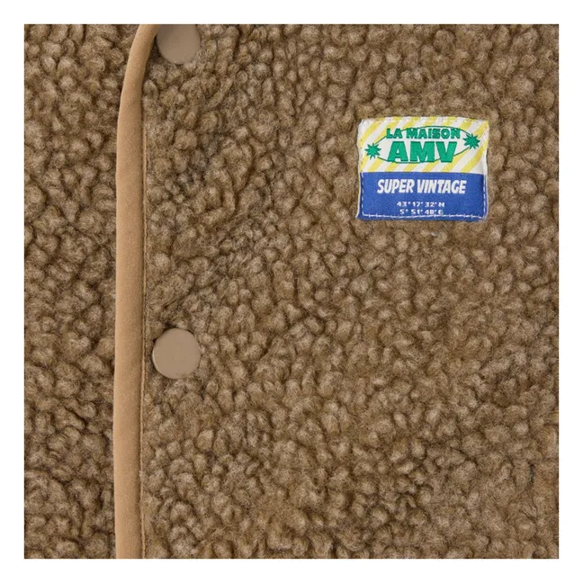 Hoktown Ärmellose Jacke | Kaffee