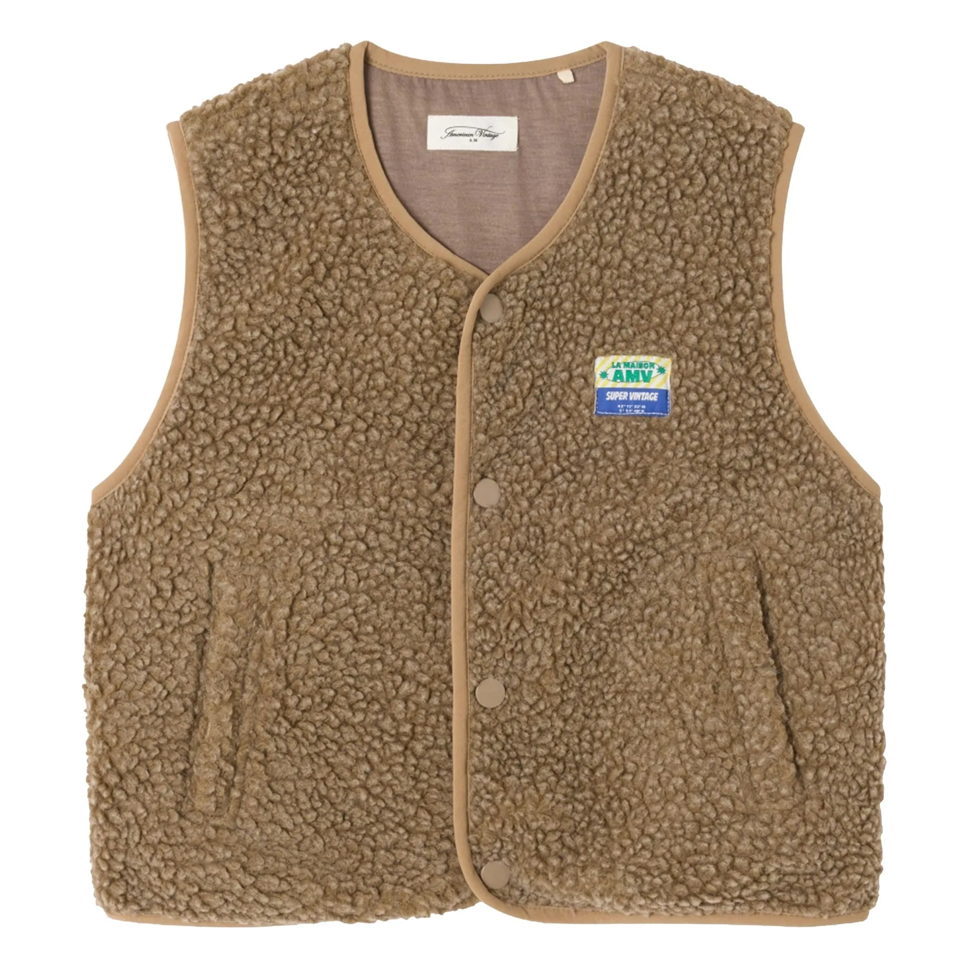 American Vintage Coffee Hoktown Sleeveless Jacket