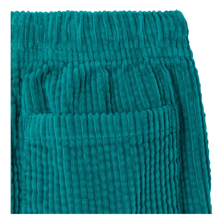 Pantalones de pana de algodón orgánico Padow | Verde- Imagen del producto n°3