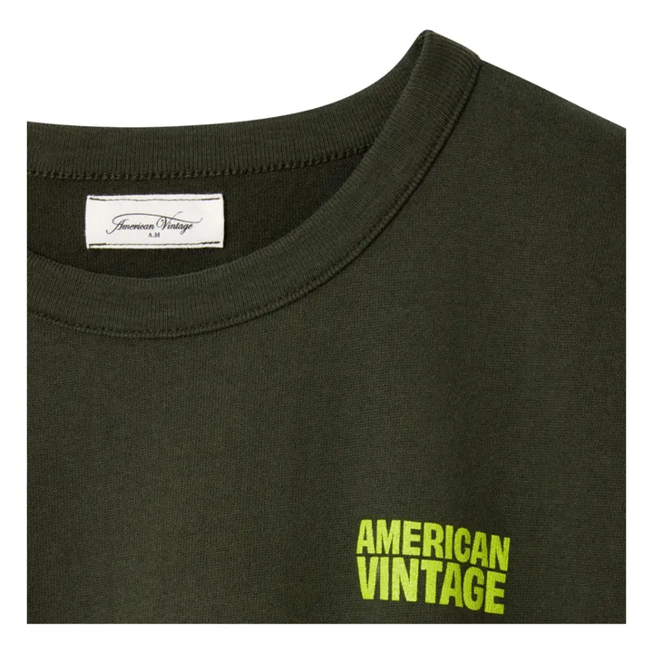 Camiseta holgada Ykobow | Verde Kaki- Imagen del producto n°1