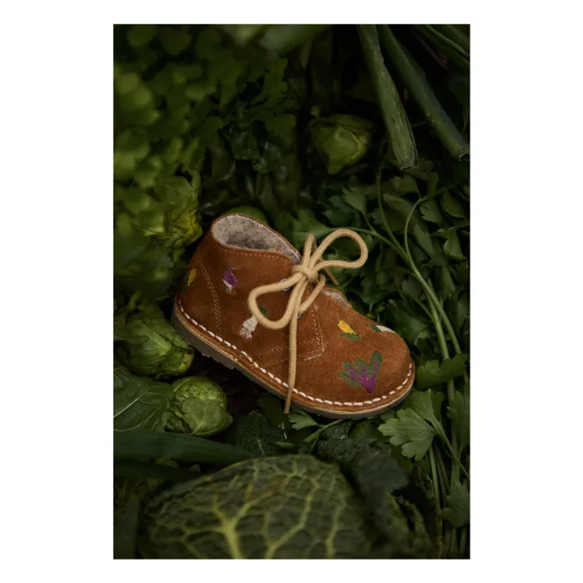 Bottines Desert Winter Fall Harvest - Collection Uniqua | Marron