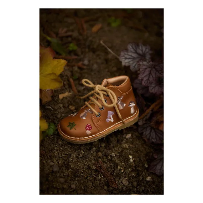 Stivali classici da bosco - Collezione Uniqua | Cognac