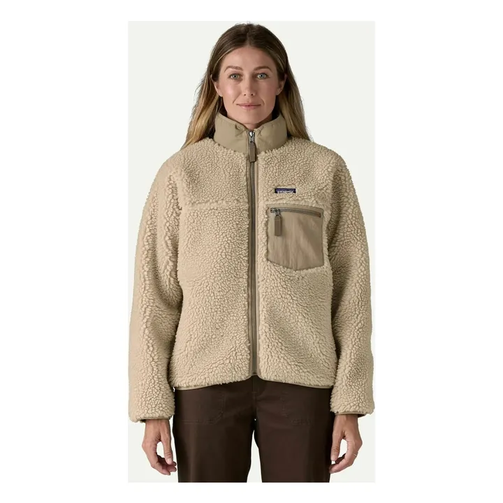 Veste Polaire Classic Retro-X Fibres Reyclées | Beige- Image produit n°1