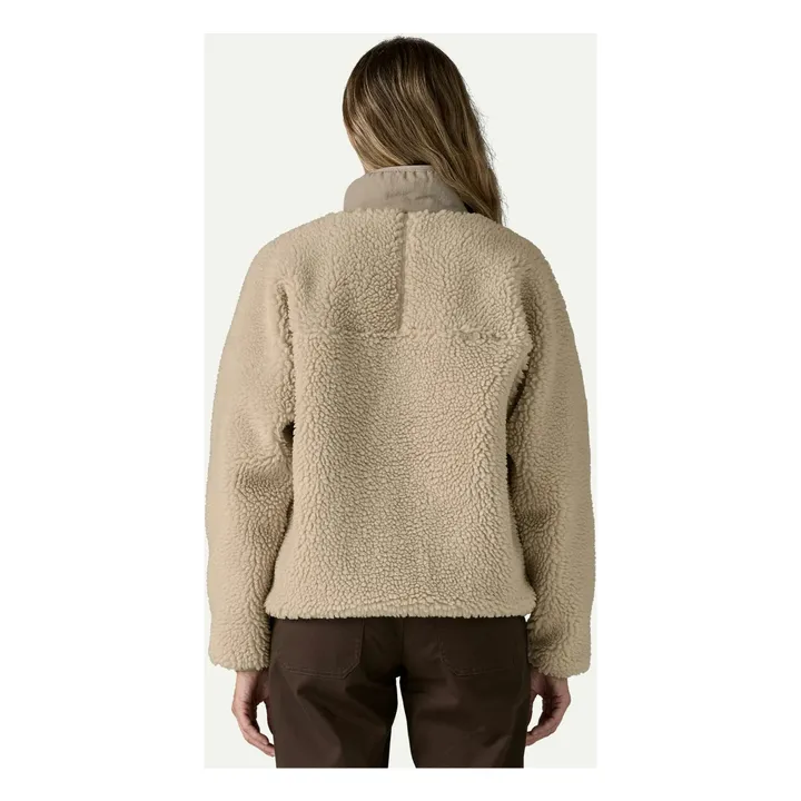 Chaqueta de forro polar Classic Retro-X Cycling | Beige- Imagen del producto n°3