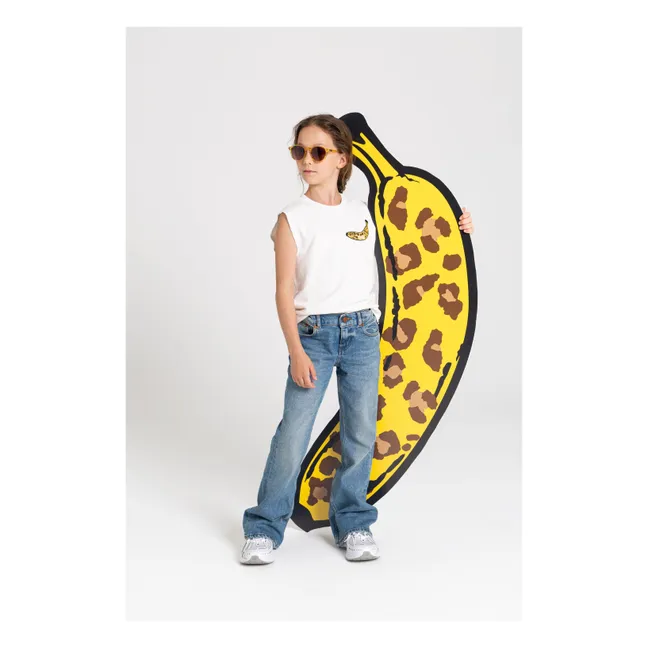 Sweat Sans Manches Clem Coton Bio | Blanc cassé