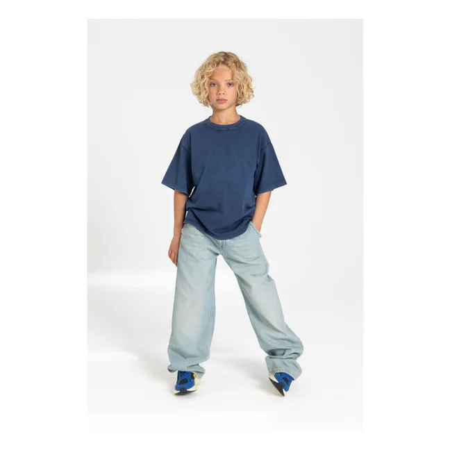 Pantalon baggy HAMMER Bleu sale délavé | Bleu délavé