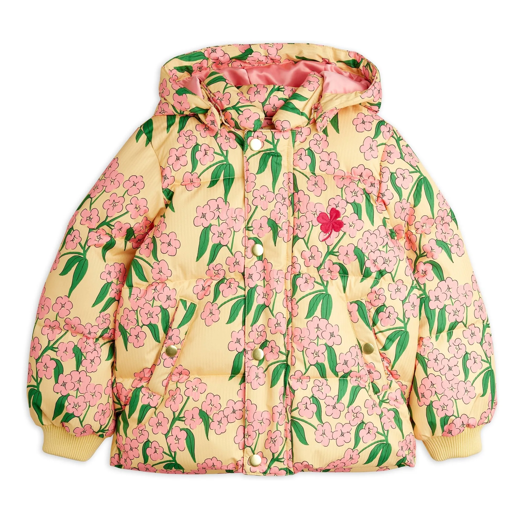 Mini Rodini Yellow Alpine Down Jacket