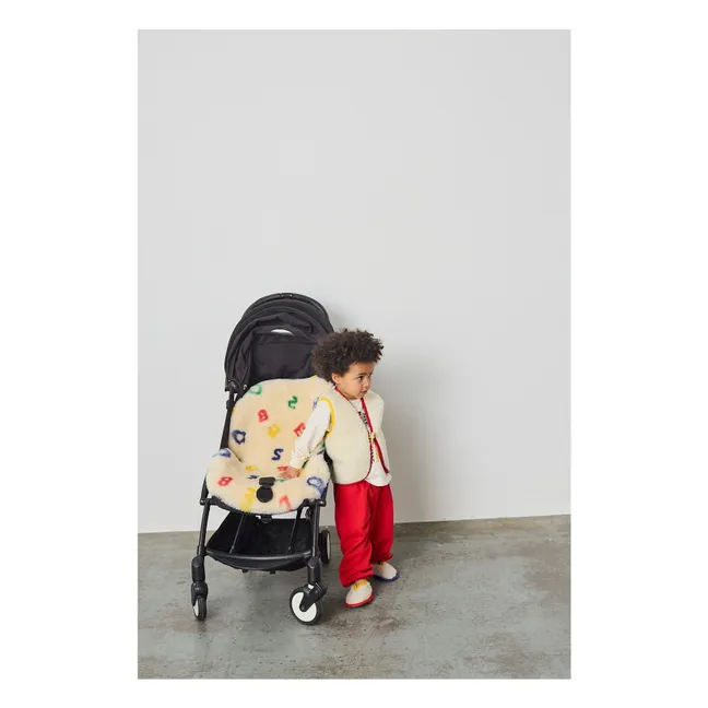 Piel de oveja para cochecito y moisés - Binibamba x Bobo Choses