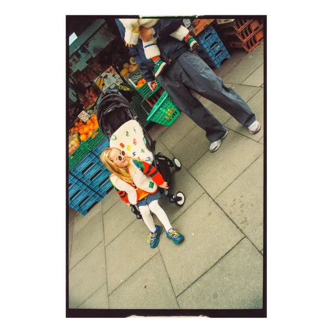 Piel de oveja para cochecito y moisés - Binibamba x Bobo Choses