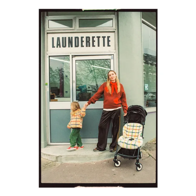 Peau de mouton pour poussette et couffin - Binibamba x Bobo Choses