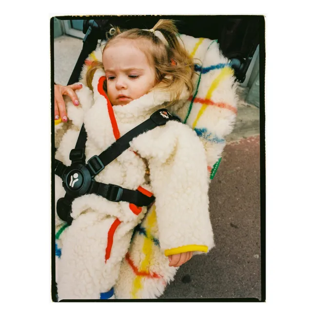 Peau de mouton pour poussette et couffin - Binibamba x Bobo Choses