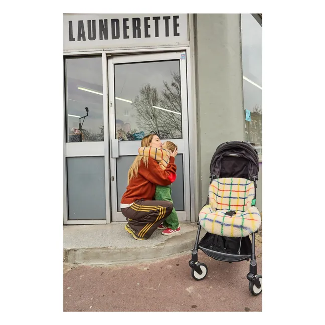Peau de mouton pour poussette et couffin - Binibamba x Bobo Choses