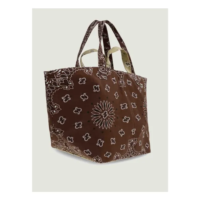 Sac Maxi Basket | Marron