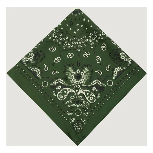 Bandana di seta piccola | Verde