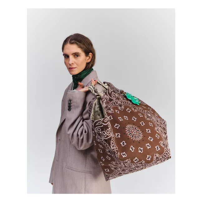 Borsa Maxi Basket | Marrone