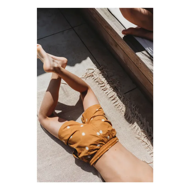 Soleil swim shorts | Brown