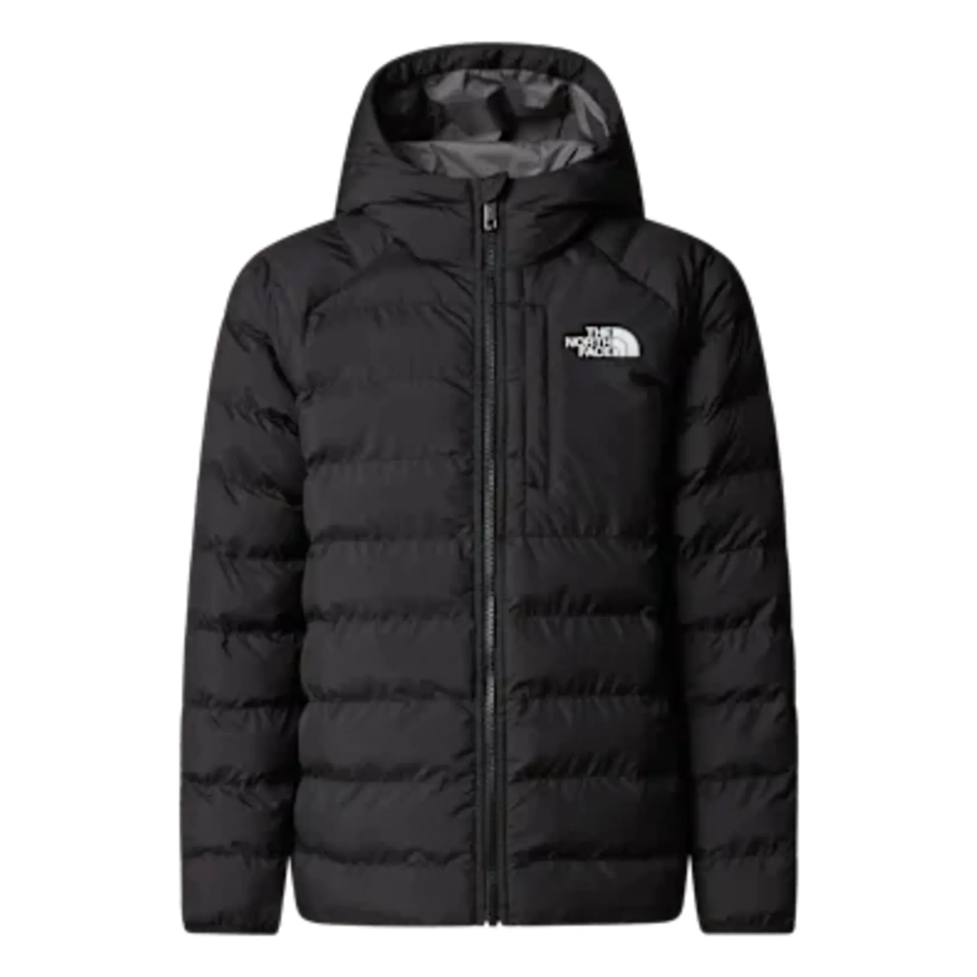 The North Face Girls Black Perrito Reversible Down Jacket