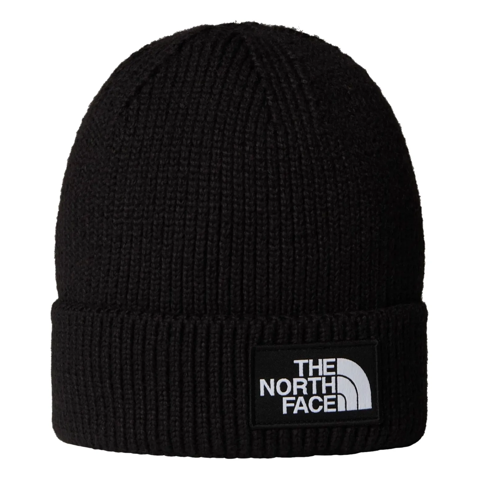 The North Face Black Tnf Logo Box Cuffed