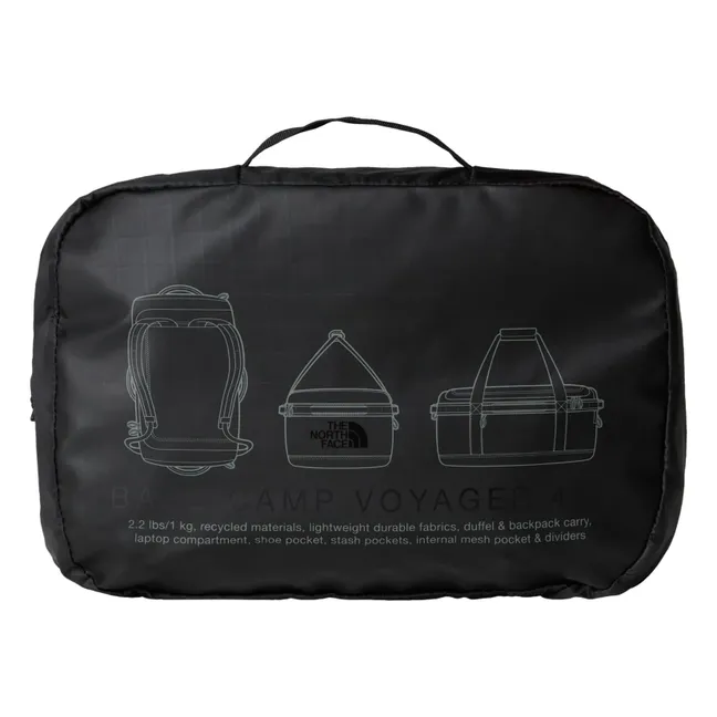 Sac Base Camp Voyager Duffel 42L Fibres Recyclées | Noir