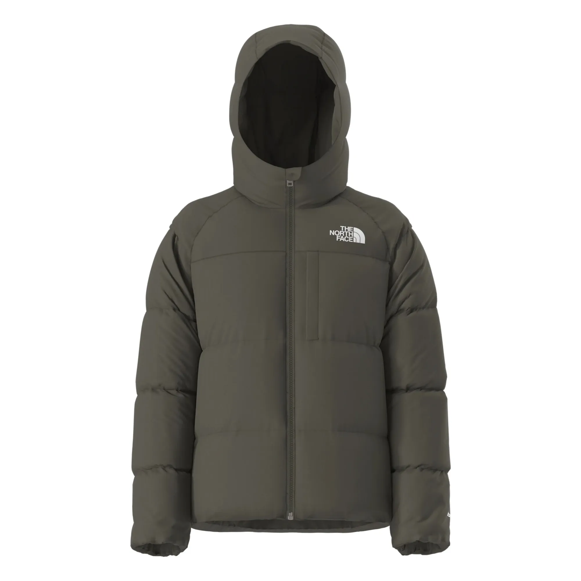 The North Face Boys Taupe Brown B North Down Down Jacket