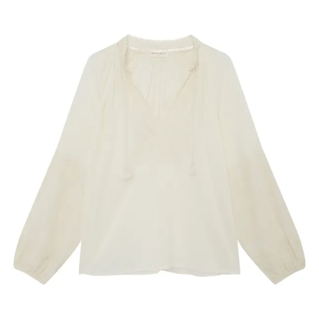 Sandrine blouse | White