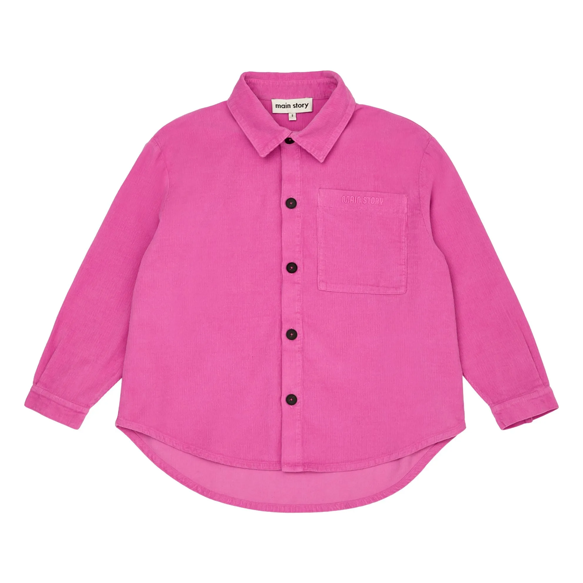 Main Story Pink Organic Cotton Corduroy Shirt