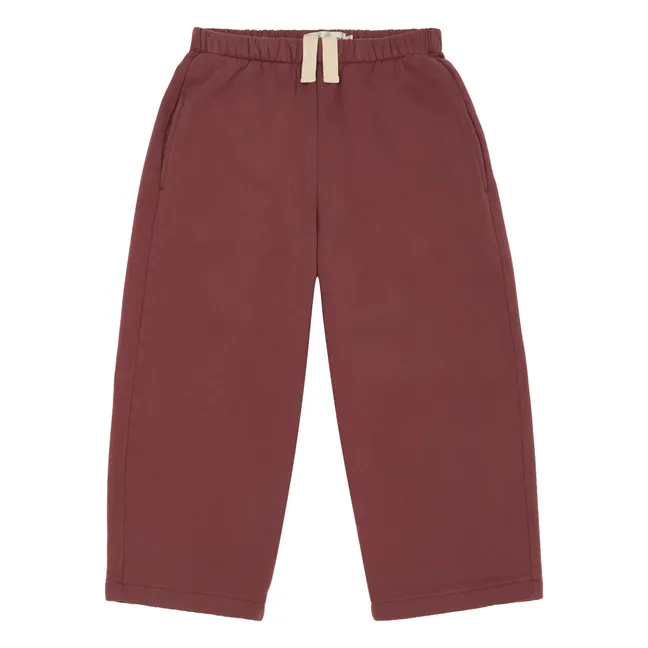 Lounge Jogger Organic Cotton | Burgundy