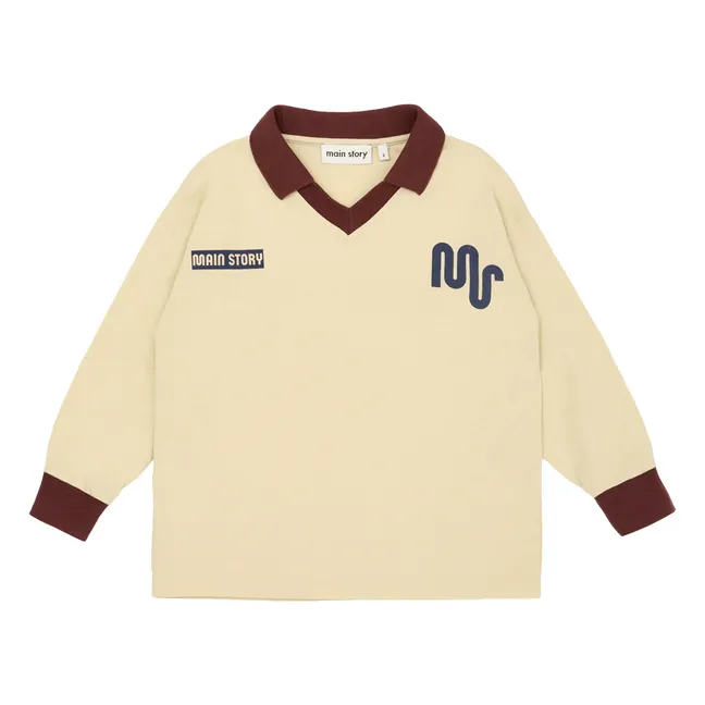T-shirt Athletic Coton Bio | Beige