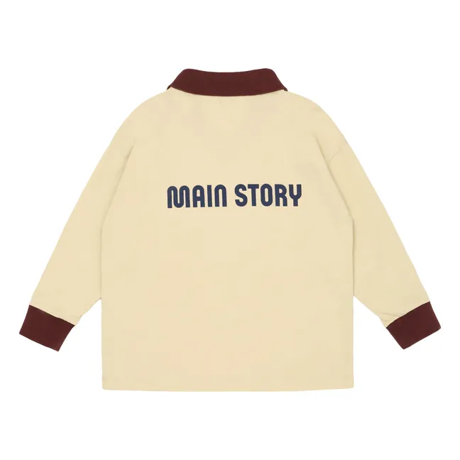 T-shirt Athletic Coton Bio | Beige