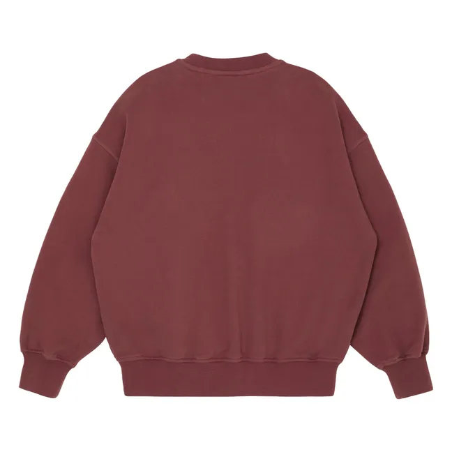 Sweat Crew Coton Bio | Bordeaux