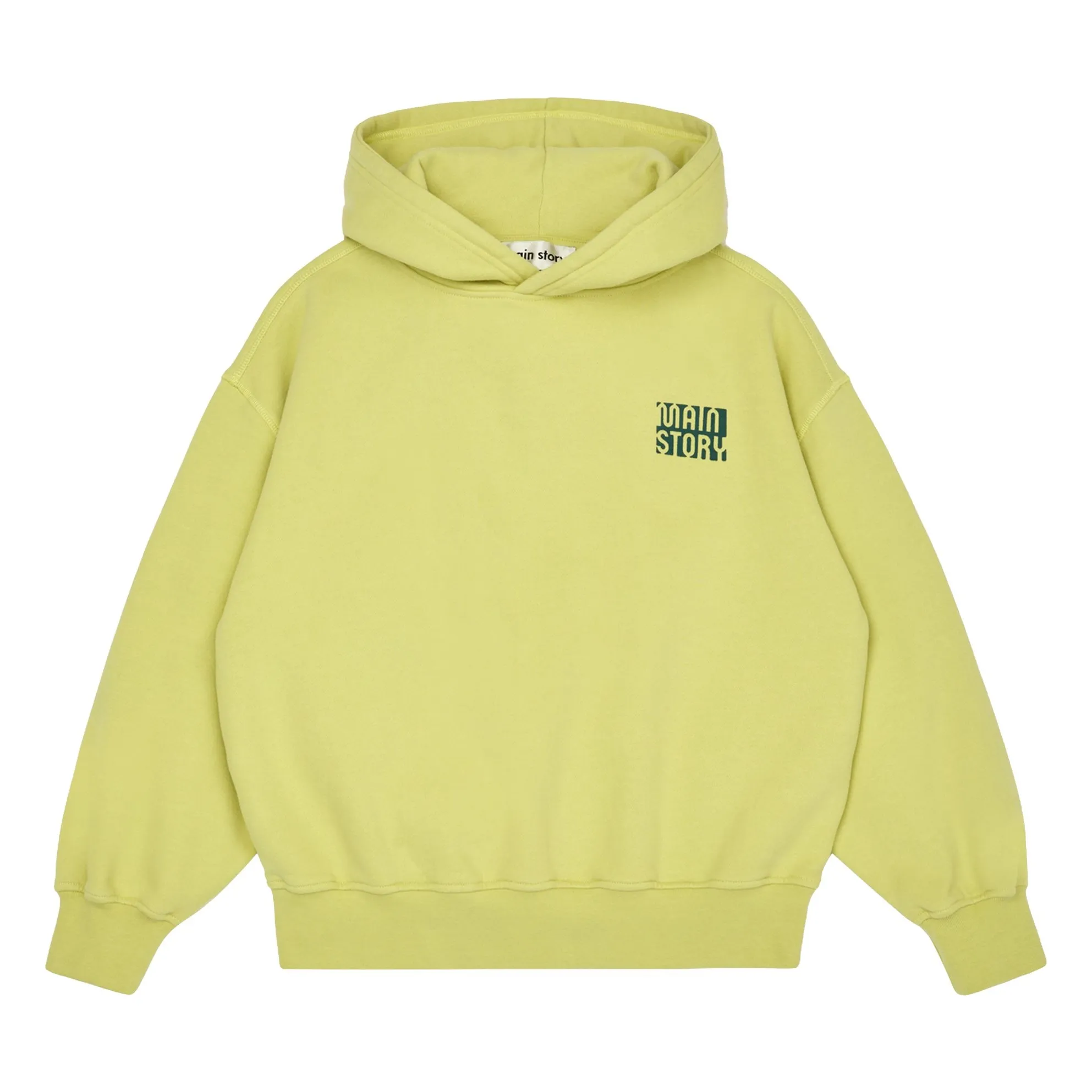 Main Story Yellow Organic Cotton Hoodie